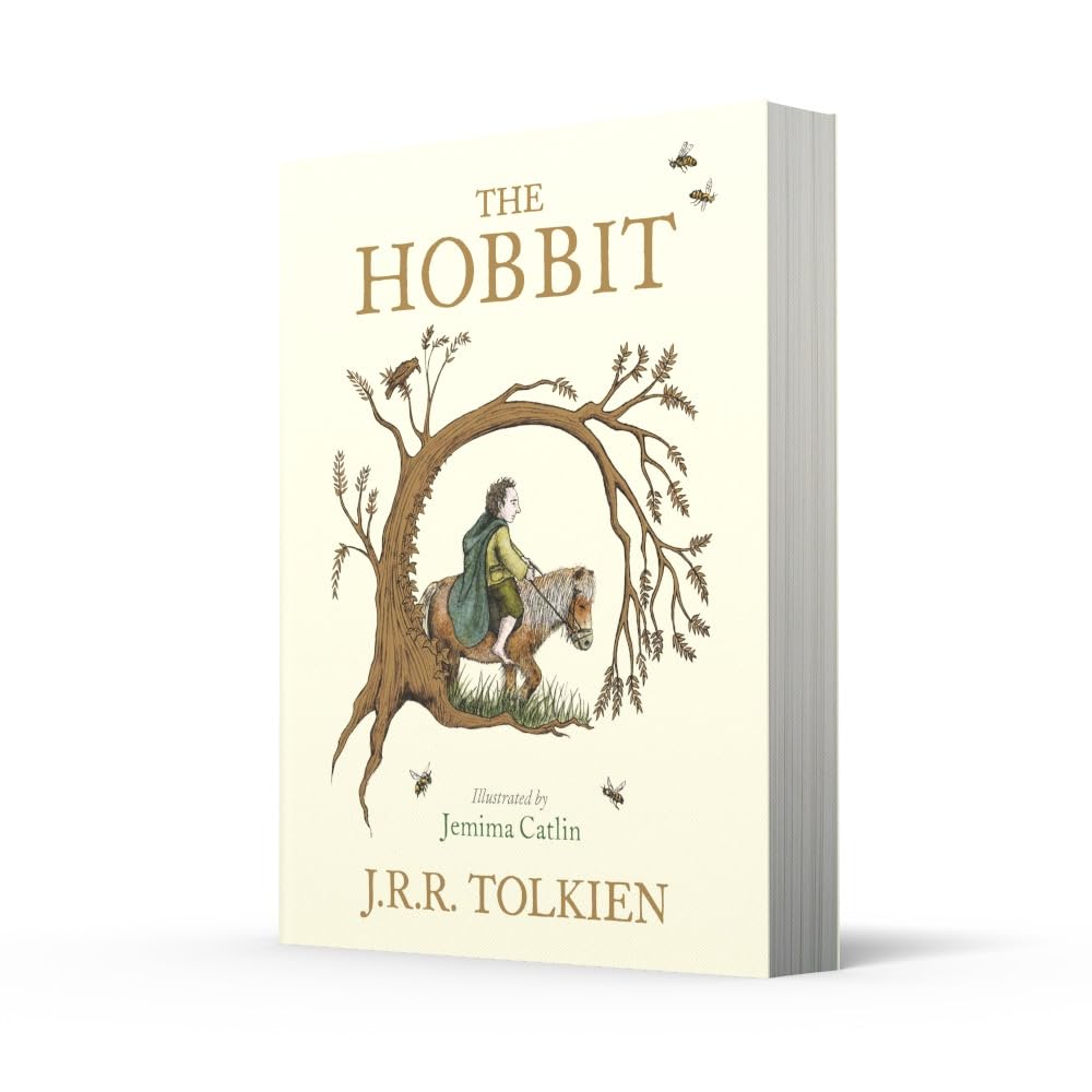 The Colour Illustrated Hobbit - J. R. R. Tolkien (PB) edges