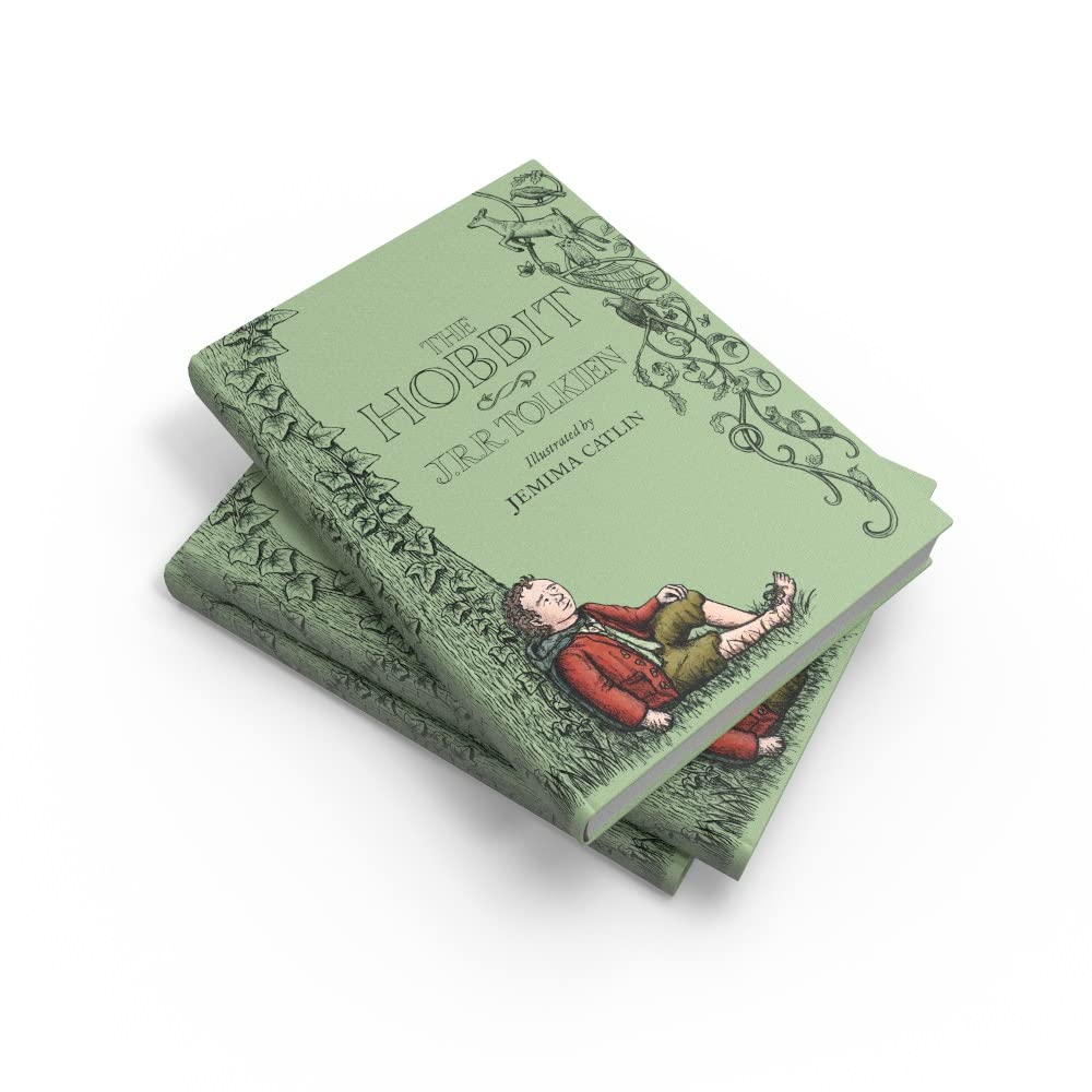 The Hobbit Illustrated Edition - J. R. R. Tolkien (HB) stack