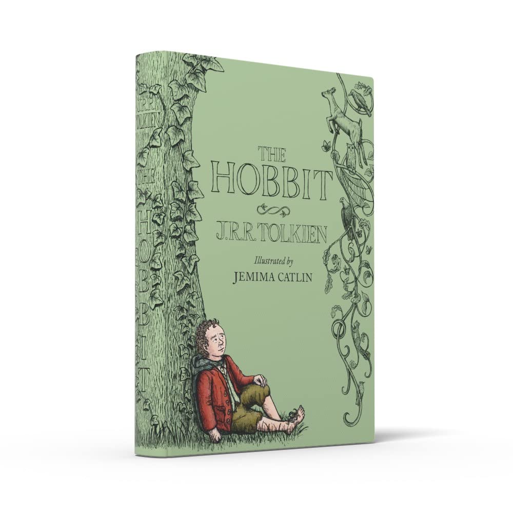 The Hobbit Illustrated Edition - J. R. R. Tolkien (HB) standing