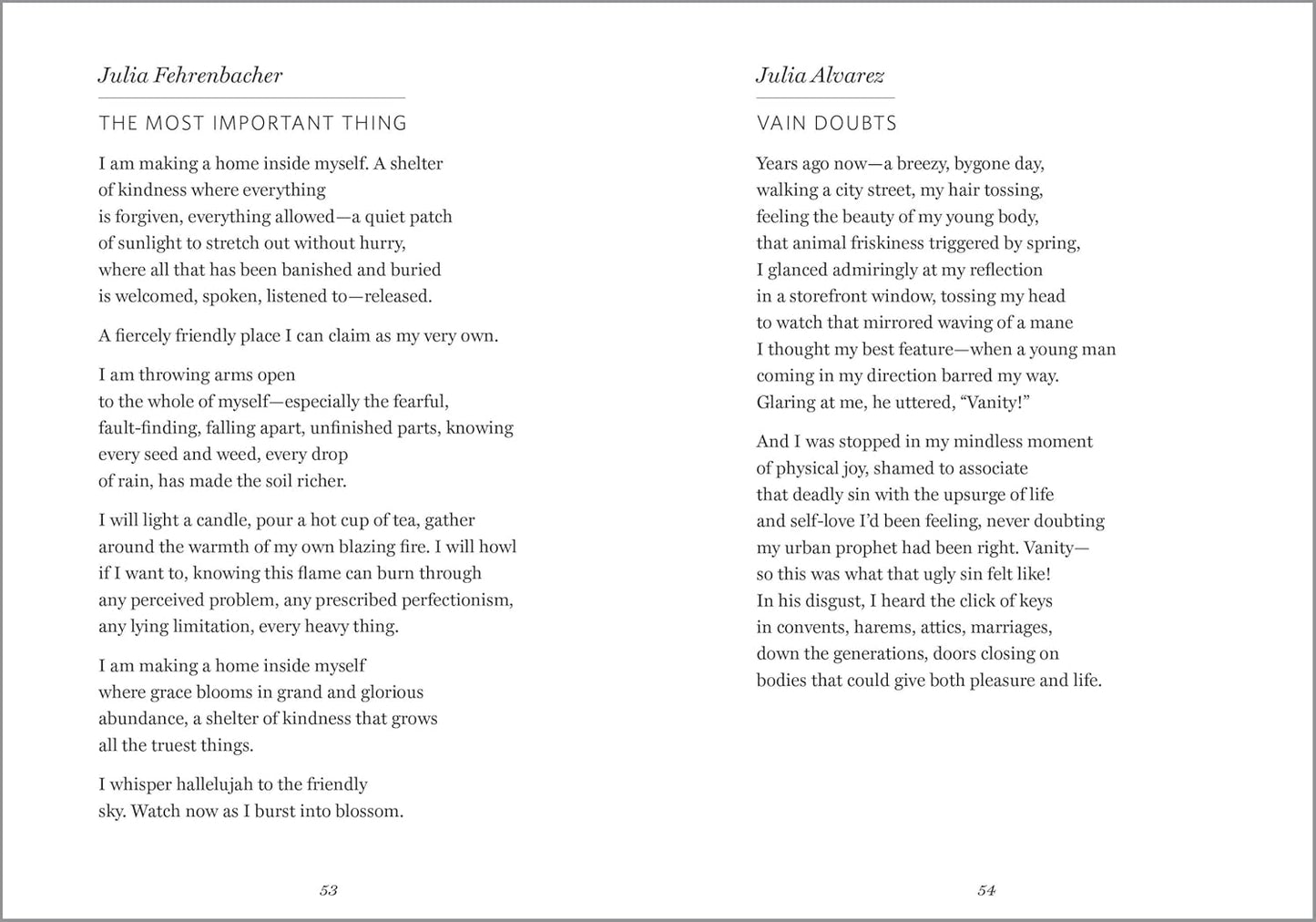 Path to Kindness: Poems of Connection and Joy pg 53 - 54