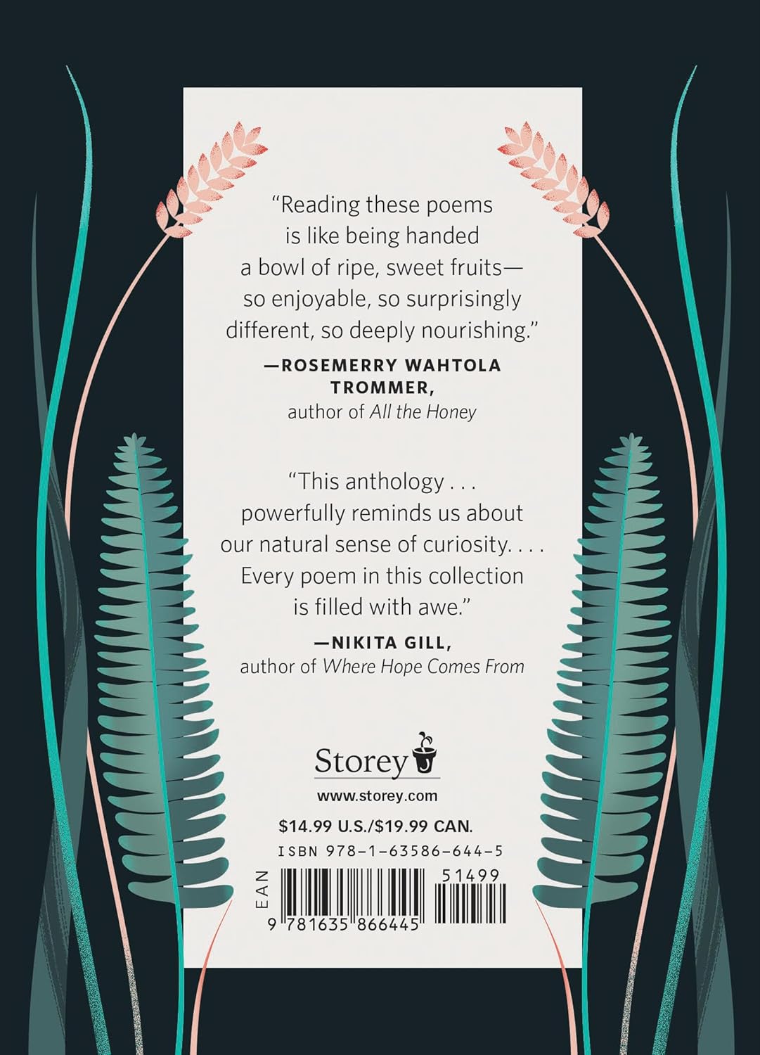 The Wonder of Small Things: Poems of Peace and Renewal by James Crewes back cover