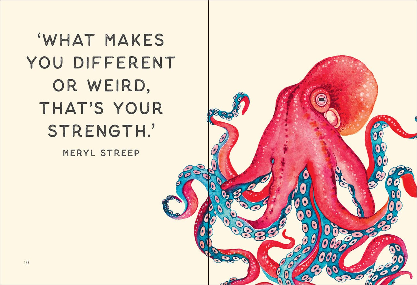 Weird Is Beautiful: The Wisdom of Octopuses (HB) inside page 1