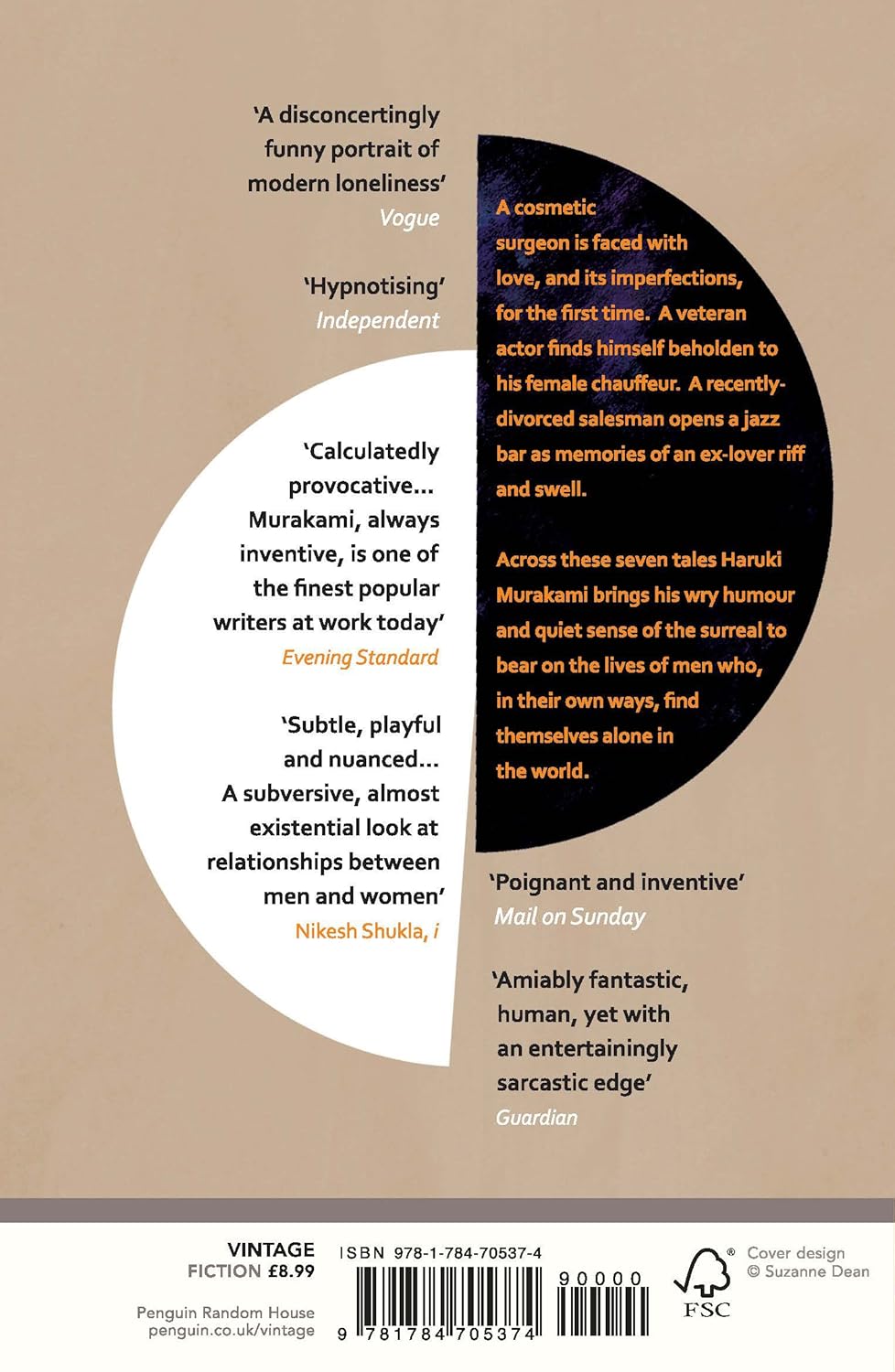 Men Without Women: Stories by Haruki Murakami back cover