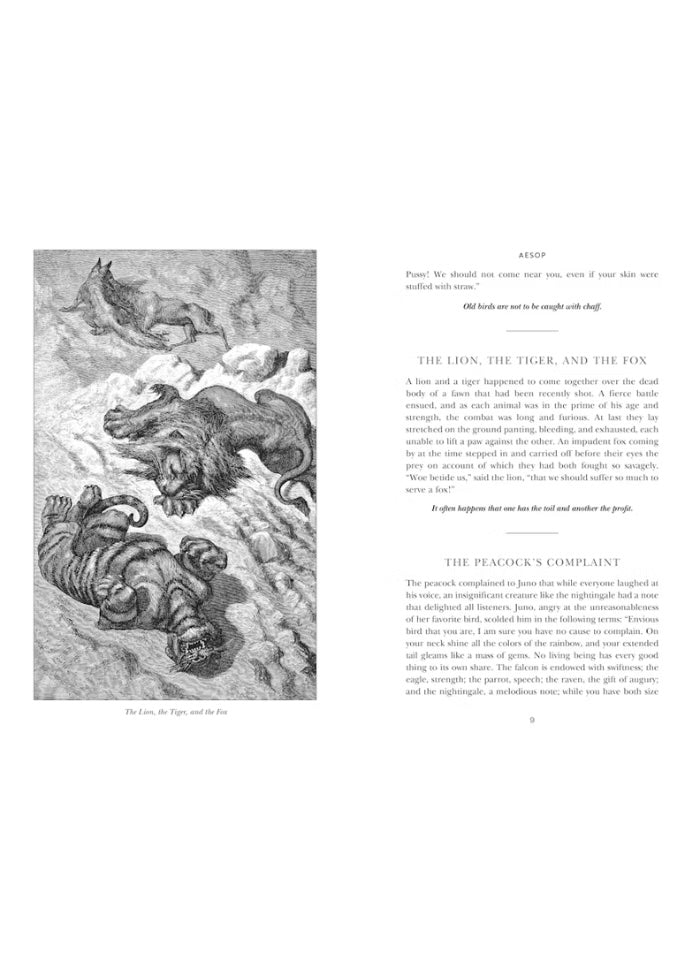 Aesop's Fables pages 1