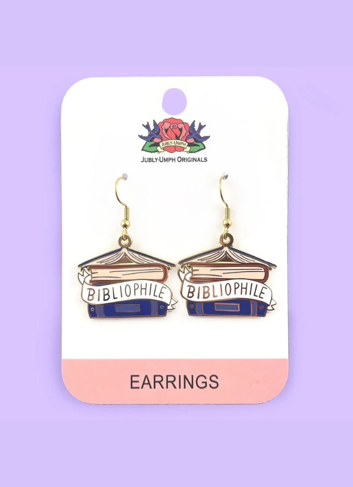 Jubly-Umph Earrings - Bibliophile