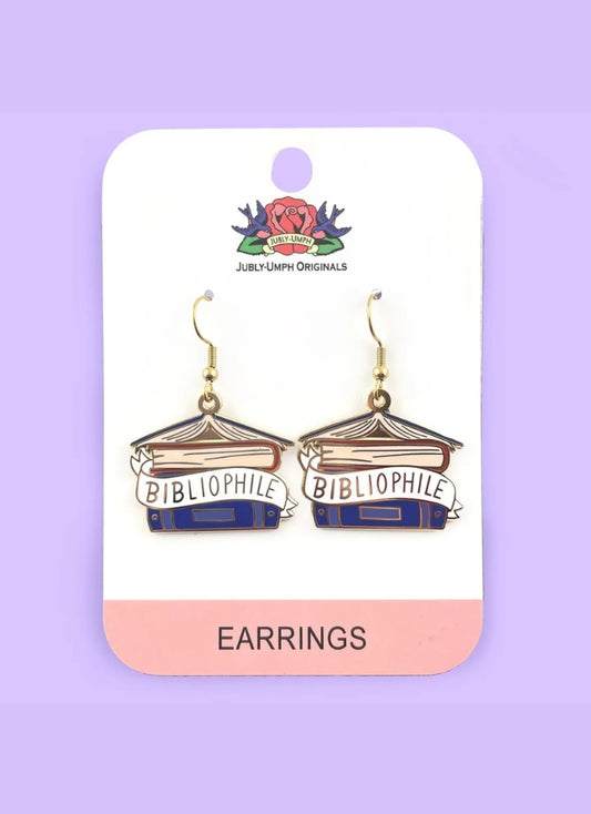 Jubly-Umph Earrings - Bibliophile