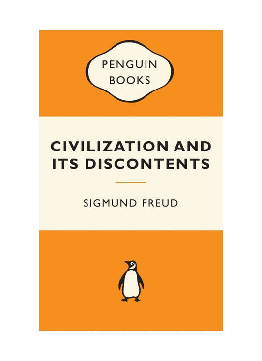 Book cover of 'Civilization and Its Discontents' by Sigmund Freud with Penguin Books logo.