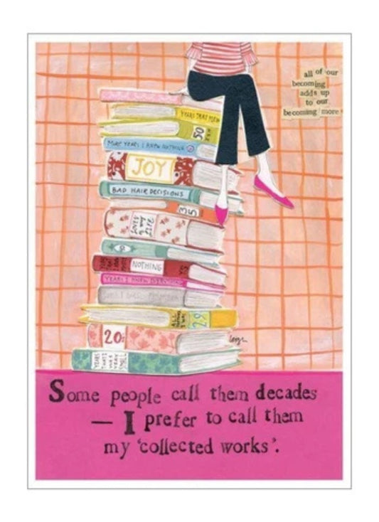 Curly Girl Card - Collected Works
