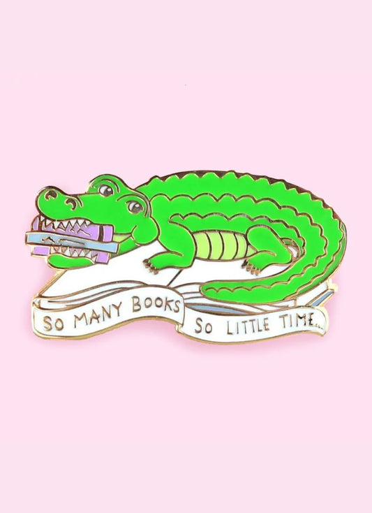 Jubly-Umph Pin - So Many Books